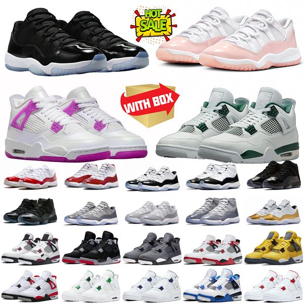 4s Basketball Shoes 11s High Low Men Women Gratitude Neapolitan Cherry Midnight Navy Cool Grey Space Jam Outdoor Sports Trainers Mens Sneakers with box, Light green
4s Basketball Shoes 11s High Low Men Women Gratitude Neapolitan Cherry Midnight Navy Cool Grey Space Jam Outdoor Sports Trainers Mens Sneakers with box, Light green