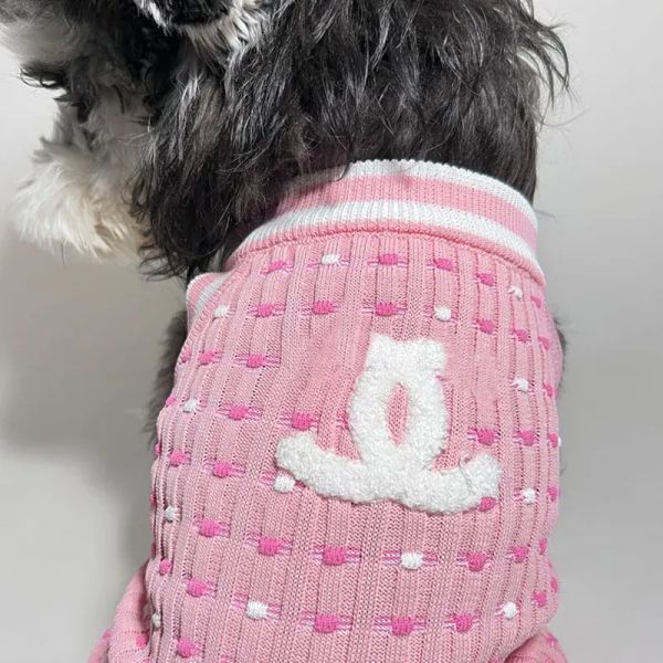 Designer Clothes Brands Dog Apparel Dogs Sweater Classic Letters Pattern Stretch Comfort Cotton Pet Sweatshirt Vest for Doggy Pink CSG2312115-6.5
Designer Clothes Brands Dog Apparel Dogs Sweater Classic Letters Pattern Stretch Comfort Cotton Pet Sweatshirt Vest for Doggy Pink CSG2312115-6.5