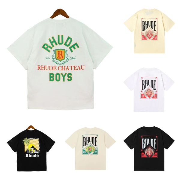 Mens Rhude T Shirt Summer American High Street Coconut Truck Print Mens Designer T Shirt Loose Casual Men' and Women' Couples Round Neck Tshirt Mens Tshirts, Colour5
Mens Rhude T Shirt Summer American High Street Coconut Truck Print Mens Designer T Shirt Loose Casual Men' and Women' Couples Round Neck Tshirt Mens Tshirts, Colour5