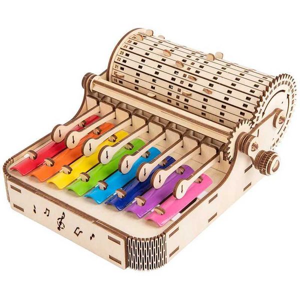 Toys Baby Noisemaker Music Sound DIY Handcranked 8-Note Discussion Childrens sic Wooden Assembly Instruments Games Sensors Training Education WX5.30
Toys Baby Noisemaker Music Sound DIY Handcranked 8-Note Discussion Childrens sic Wooden Assembly Instruments Games Sensors Training Education WX5.30