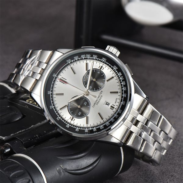 2022 Model Sport Rubber Watchband Quartz Bell Luxury Multifunction Watch Business Stainless Steel Man Ross Wristwatch 01, Silver
2022 Model Sport Rubber Watchband Quartz Bell Luxury Multifunction Watch Business Stainless Steel Man Ross Wristwatch 01, Silver