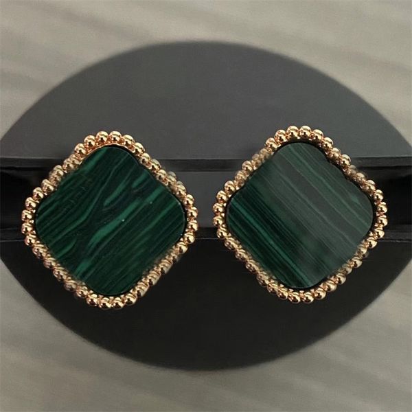 designer earrings for woman 18 k gold earring No Fading Rose Gold Studs Agate Vintage Earring Valentine Wedding Gifts Fashion Vintage 4/Four Leaf Clov
designer earrings for woman 18 k gold earring No Fading Rose Gold Studs Agate Vintage Earring Valentine Wedding Gifts Fashion Vintage 4/Four Leaf Clov