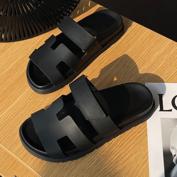 Designer Sandals Fashion Light Luxury Slippers Men's and Women's Thick Sole Sandals Genuine Leather Velcro Denim Comfortable Slippers Summer Beach Sandals 36-42, #3
Designer Sandals Fashion Light Luxury Slippers Men's and Women's Thick Sole Sandals Genuine Leather Velcro Denim Comfortable Slippers Summer Beach Sandals 36-42, #3