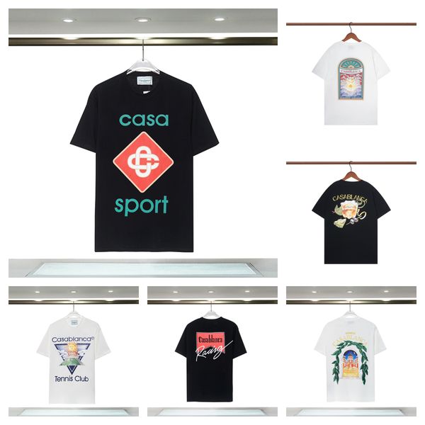 Fashion Casablancas T Shirt Men Women Designers T-shirts Tees Apparel Tops Mans Casual Chest Letter Shirt Luxury Clothing Street Shorts Sleeve Clothes Tshirts, Colour11
Fashion Casablancas T Shirt Men Women Designers T-shirts Tees Apparel Tops Mans Casual Chest Letter Shirt Luxury Clothing Street Shorts Sleeve Clothes Tshirts, Colour11