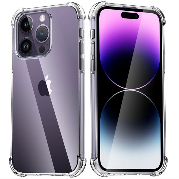 Clear Shockproof Case For Xiaomi Poco X3 NFC X4 GT X5 M3 M4 M5 Pro Soft Silicone Shell POCO F3 F4 F5 C40 C50 C51 C55 Back Cover