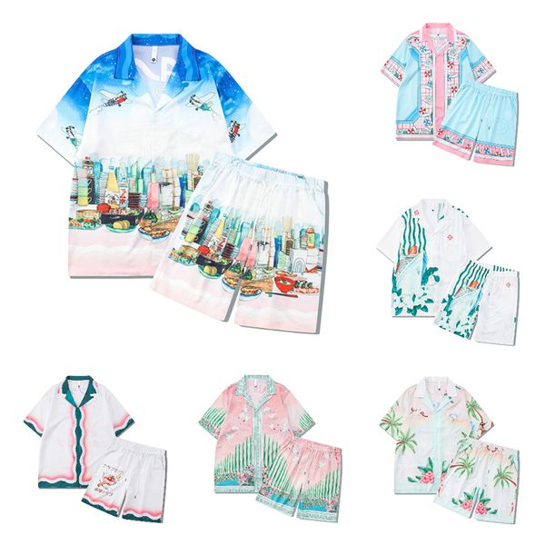 Casablanc Casa Shirt Designer Mens T Shirt and Shorts Sets Blanca Men Polo Shirt Mens Designer Tee Loose Shirt Tees Summer Tour Casablancas Tshirt Size S M XL, #6
Casablanc Casa Shirt Designer Mens T Shirt and Shorts Sets Blanca Men Polo Shirt Mens Designer Tee Loose Shirt Tees Summer Tour Casablancas Tshirt Size S M XL, #6