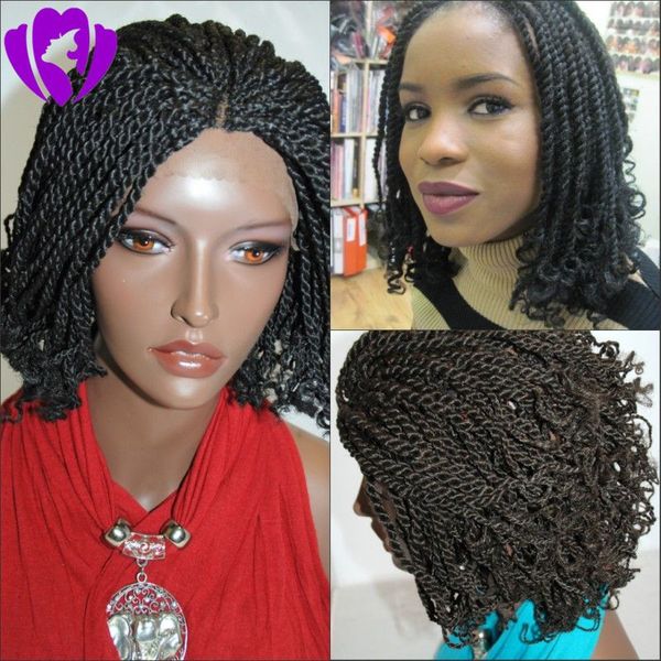 quality Top african americans short curly synthetic braided lace front wigs 200 density full kinky twist lace wigs full hand braided wi Dpnn, Ombre color
quality Top african americans short curly synthetic braided lace front wigs 200 density full kinky twist lace wigs full hand braided wi Dpnn, Ombre color