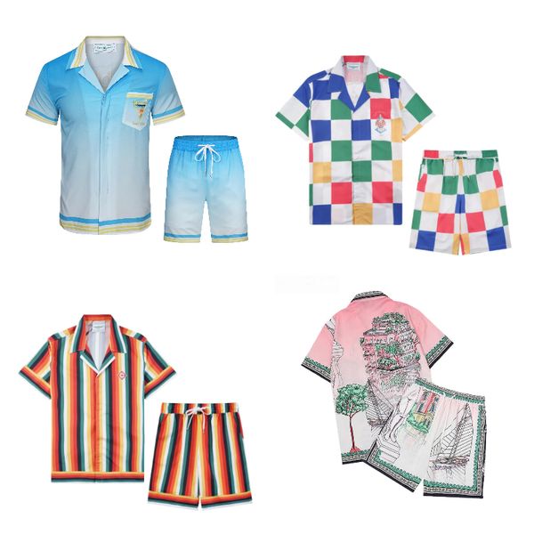 Casablanc Shirt Designer Mens T Shirt and Mesh Shorts Sets Casa blanca Men Polo Shirt Womens Masao San Print Tee Shirts Loose Silk Summer Tshirts Clothes, Colour19
Casablanc Shirt Designer Mens T Shirt and Mesh Shorts Sets Casa blanca Men Polo Shirt Womens Masao San Print Tee Shirts Loose Silk Summer Tshirts Clothes, Colour19