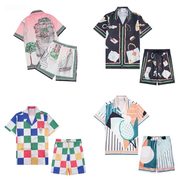 Casa blanc 2024SS Shirt Designer Mens T Shirt and Mesh Shorts Sets Casa blanca Men Polo Shirt Womens Masao San Print Tee Shirts Loose Silk Summer Tshirts Clothes, Colour6
Casa blanc 2024SS Shirt Designer Mens T Shirt and Mesh Shorts Sets Casa blanca Men Polo Shirt Womens Masao San Print Tee Shirts Loose Silk Summer Tshirts Clothes, Colour6