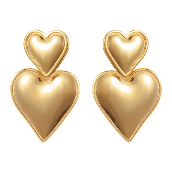 Instagram Gold Plain Ring Earrings, Personalized and High Grade, Women's Non fading, Simple and Love Earrings
Instagram Gold Plain Ring Earrings, Personalized and High Grade, Women's Non fading, Simple and Love Earrings