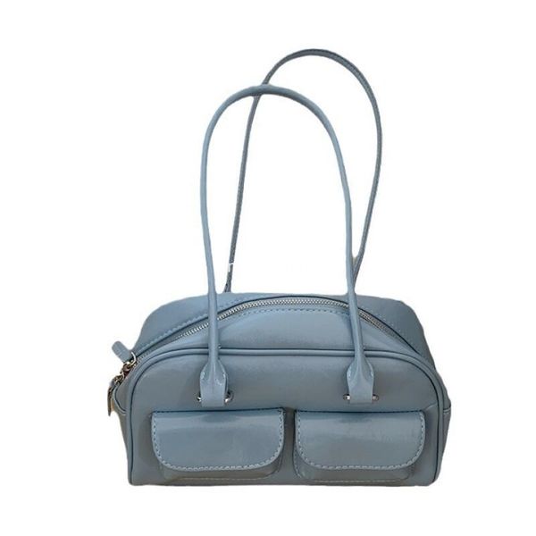 New Korean Fashion Tote Bag Versatile Minimalist Underarm Bag Large Capacity Commuting Bag High Sense Handbag Small Commuting Bag, White
New Korean Fashion Tote Bag Versatile Minimalist Underarm Bag Large Capacity Commuting Bag High Sense Handbag Small Commuting Bag, White