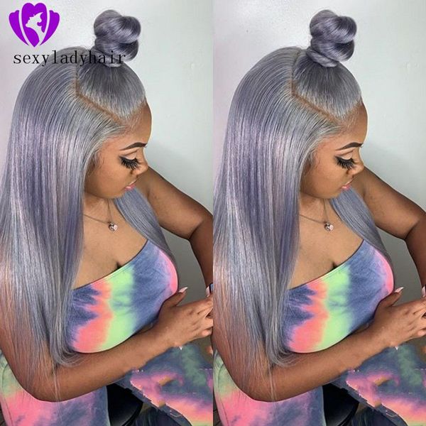 Mix Light Blue Grey Long Straight siumlation human hair wig Hand Tied Synthetic Lace Front Wig Glueless For white/black women Ualae, Ombre color
Mix Light Blue Grey Long Straight siumlation human hair wig Hand Tied Synthetic Lace Front Wig Glueless For white/black women Ualae, Ombre color