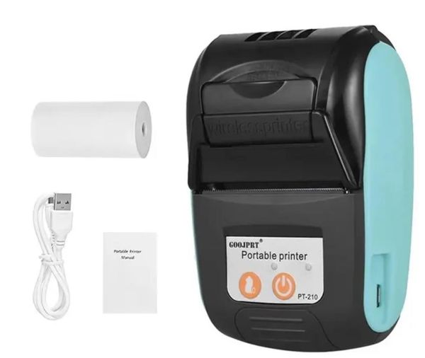 Printers Accessories Wireless Mini Thermal Printers Portable Receipt Printer Thermal BT 58mm Mobile Phone Android POS PC Pocket Bill Makers Impresora 230918