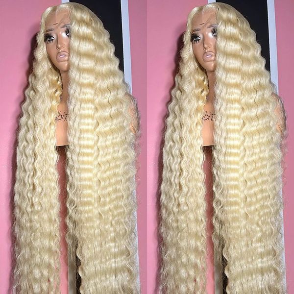 Blonde Brazilian 613 Hd Lace Frontal Wig 13x6 Deep Wave 30 Inch Colored Water Wave Wigs 13x4 Curly Lace Front Simulation Human Hair Wig Aipa s, Ombre color
Blonde Brazilian 613 Hd Lace Frontal Wig 13x6 Deep Wave 30 Inch Colored Water Wave Wigs 13x4 Curly Lace Front Simulation Human Hair Wig Aipa s, Ombre color