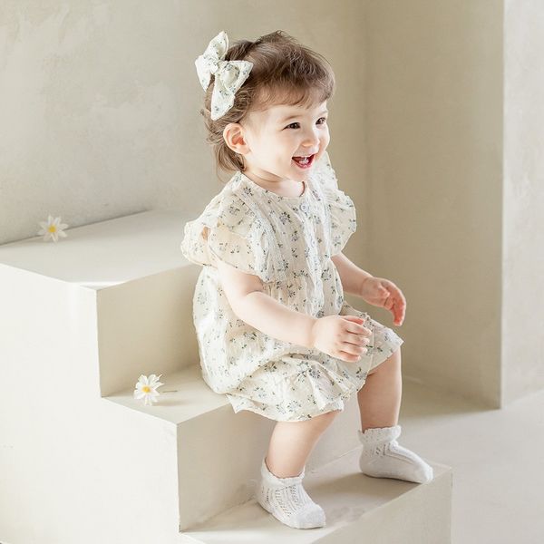 dress Baby French court style floral lotus short sleeve girls summer thin two-piece set, White
dress Baby French court style floral lotus short sleeve girls summer thin two-piece set, White