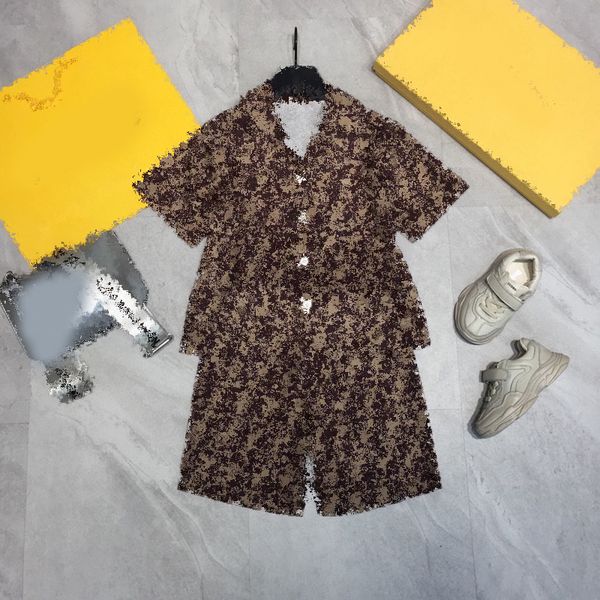 new childrens shirt short sleeved set Summer tracuit clothing for boys and girls baby suit fashion kids pants two-piece sets clothes CSD2406056, Black
new childrens shirt short sleeved set Summer tracuit clothing for boys and girls baby suit fashion kids pants two-piece sets clothes CSD2406056, Black