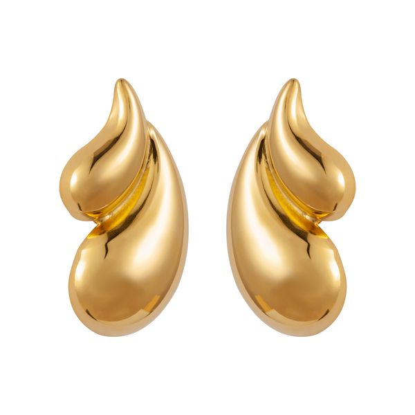 Personalized and exquisite 18K gold stainless steel double-layer water drop earrings, fashionable and trendy, versatile personalized jewelry
Personalized and exquisite 18K gold stainless steel double-layer water drop earrings, fashionable and trendy, versatile personalized jewelry
