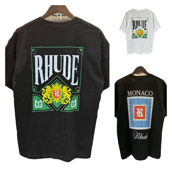 Designer Rhude Mens t shirt women t shirts london shirt muay thai shirt clotnhig printing letter Business short sleeve calssic tshirt Solid Color Fashion Polo T-shirt, #11
Designer Rhude Mens t shirt women t shirts london shirt muay thai shirt clotnhig printing letter Business short sleeve calssic tshirt Solid Color Fashion Polo T-shirt, #11