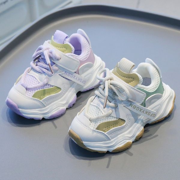 Outdoors Kids Shoes Sneakers Boy Girl Rubber Sole Baby Toddler Shoes Breathable Non-slip Wear Resistant Children Fashion Sports Shoe, Purple
Outdoors Kids Shoes Sneakers Boy Girl Rubber Sole Baby Toddler Shoes Breathable Non-slip Wear Resistant Children Fashion Sports Shoe, Purple