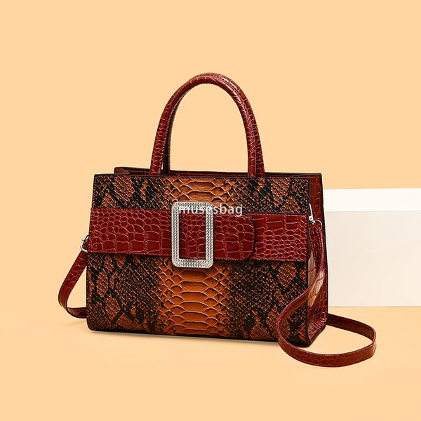 Designer Women Retro Fashion Shoulder Bag High Capacity Tote Bag Belt Classic Versatile Multi functional Three piece Set Mother Bag, Deep brown
Designer Women Retro Fashion Shoulder Bag High Capacity Tote Bag Belt Classic Versatile Multi functional Three piece Set Mother Bag, Deep brown