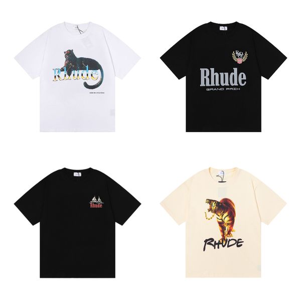 Rhude Tshirt 24ss Designer Mens t Shirts Tide Printed Tee Summer Men Women Round Neck Short Sleeve Tshirt Casual Loose Fashion High Street Hip Hop Treetwear, Colour7
Rhude Tshirt 24ss Designer Mens t Shirts Tide Printed Tee Summer Men Women Round Neck Short Sleeve Tshirt Casual Loose Fashion High Street Hip Hop Treetwear, Colour7