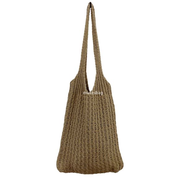 New Knitted Woolen Bag Korean Edition Instagram Retro Simple Handbag Beach Travel Shoulder Bag Commuting Large Capacity Tote Bag, Black
New Knitted Woolen Bag Korean Edition Instagram Retro Simple Handbag Beach Travel Shoulder Bag Commuting Large Capacity Tote Bag, Black