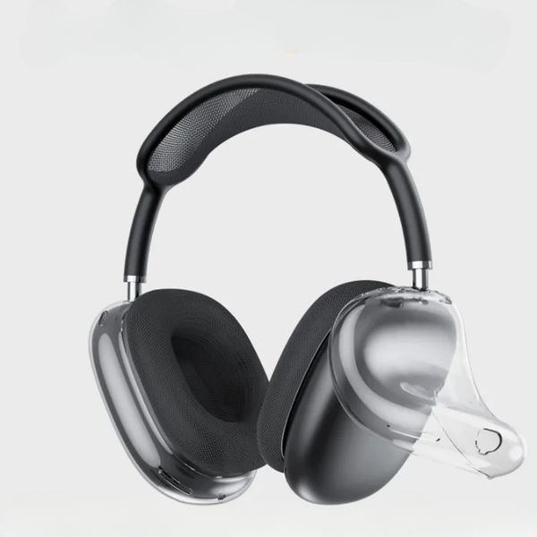 For Airpods Max Top Quality Bluetooth earbuds Headphone Accessories Transparent TPU Solid Silicone Waterproof Protective case Headphones Headset cover Case
For Airpods Max Top Quality Bluetooth earbuds Headphone Accessories Transparent TPU Solid Silicone Waterproof Protective case Headphones Headset cover Case