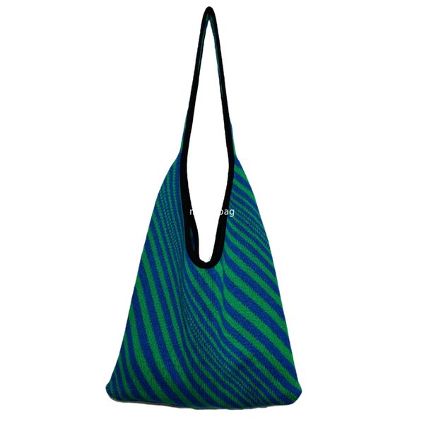 New High Quality Plush Knitted Korean Stripe Bag Contrast Knitted Bag Large Capacity Tote Bag Single Shoulder Bag Women's Bag Trendy, Split
New High Quality Plush Knitted Korean Stripe Bag Contrast Knitted Bag Large Capacity Tote Bag Single Shoulder Bag Women's Bag Trendy, Split