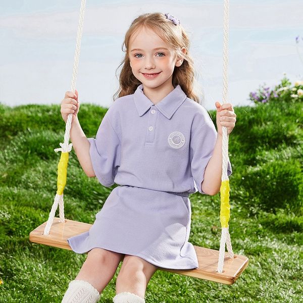 Girls short-sleeved children's T-shirt Children's two-piece set children princess short skirt summer dress, Beige
Girls short-sleeved children's T-shirt Children's two-piece set children princess short skirt summer dress, Beige