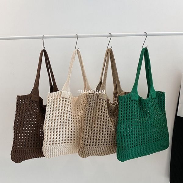 New Knitted Knitted Bag Knitted Bag Commuter Essential Shoulder Bag Large Capacity Tote Bag Bohemian Style Handbag Women Bag, Green
New Knitted Knitted Bag Knitted Bag Commuter Essential Shoulder Bag Large Capacity Tote Bag Bohemian Style Handbag Women Bag, Green