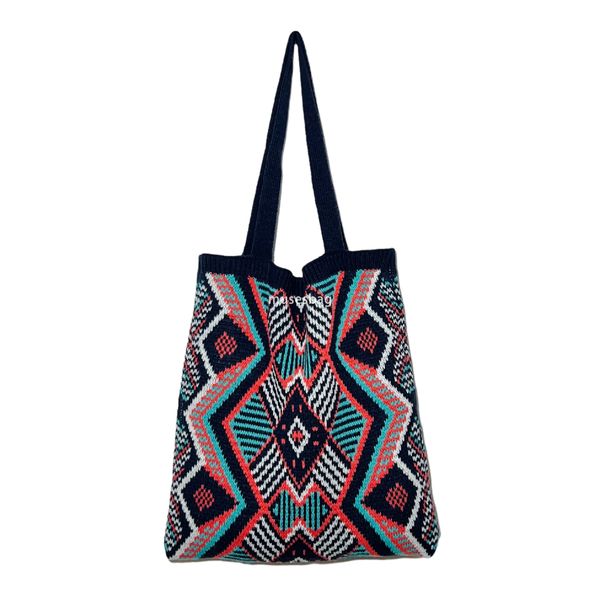 New Korean High Quality Plush Knitted Bag Plaid Large Capacity Handbag Art Bag Single Shoulder Bag Women Bag Vintage Bag Tote Bag Trendy, Deep blue
New Korean High Quality Plush Knitted Bag Plaid Large Capacity Handbag Art Bag Single Shoulder Bag Women Bag Vintage Bag Tote Bag Trendy, Deep blue