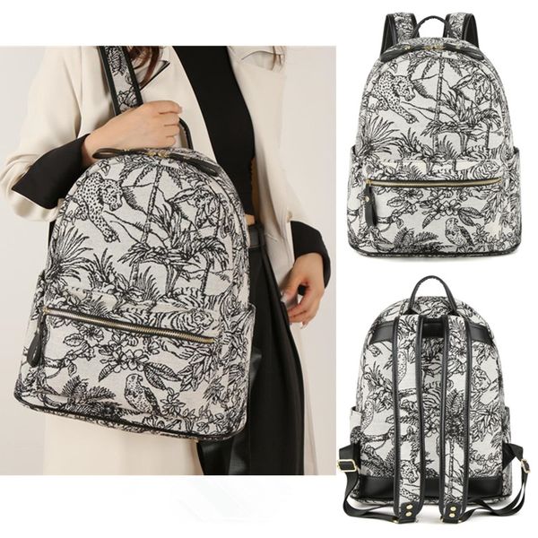 Sales shoulder bag fashionable and light literary print women backpack wear-resistant canvas travel backpacks street trend thickened leather handbag 189#, Black
Sales shoulder bag fashionable and light literary print women backpack wear-resistant canvas travel backpacks street trend thickened leather handbag 189#, Black