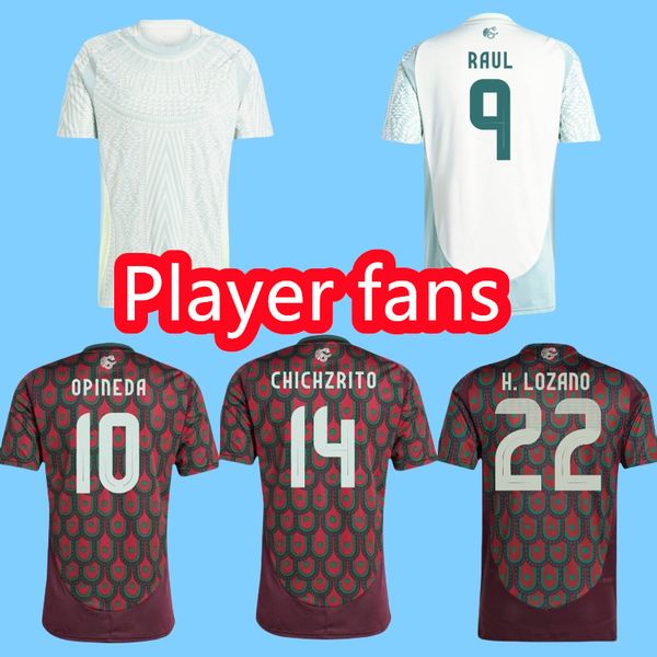 Mexico jersey Soccer Jerseys Football Jersey 2024 Copa America RAUL CHICHARITO LOZANO DOS SANTOS 2026 QUALIFIERS Football Shirts Uniforms H.LOZANO Men Kids, 24/25 home+patch 2
Mexico jersey Soccer Jerseys Football Jersey 2024 Copa America RAUL CHICHARITO LOZANO DOS SANTOS 2026 QUALIFIERS Football Shirts Uniforms H.LOZANO Men Kids, 24/25 home+patch 2