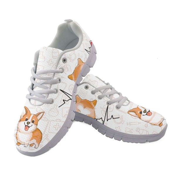 Belidome White Corgi Shoes for Women Cute Cartoon Shoes Casual Breathable Nursing Sneakers Running Footwear Zapatillas Enfermera, Ysfd1128aq
Belidome White Corgi Shoes for Women Cute Cartoon Shoes Casual Breathable Nursing Sneakers Running Footwear Zapatillas Enfermera, Ysfd1128aq