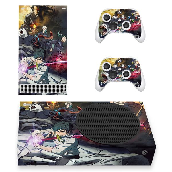Jujutsu Kaisen Skin Sticker Decal Cover for Xbox Series S Console and 2 Controllers XSS Skins Vinyl
