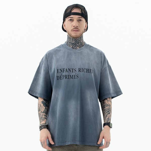 mens designer t shirt sweatshirt tee shirt luxury tshirts sleeve Washed and distressed sleeved Washed gradient distressed oversize short sleeved t shirt, Gray
mens designer t shirt sweatshirt tee shirt luxury tshirts sleeve Washed and distressed sleeved Washed gradient distressed oversize short sleeved t shirt, Gray