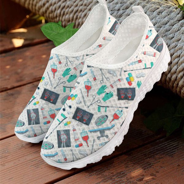 Summer Woman Flats Nurse Shoes Loafers Women Cute Hospital Medical Heart Dentist Print Mesh Slip-on Sneakers Beach Ladies Shoes, Htd1744aa
Summer Woman Flats Nurse Shoes Loafers Women Cute Hospital Medical Heart Dentist Print Mesh Slip-on Sneakers Beach Ladies Shoes, Htd1744aa