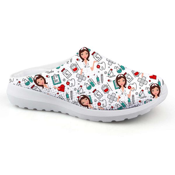 Cartoon Nursing Hospital Print Summer Half Shoes For Women Loafers Slippers Nurse Casual Shoes Ladies Home Sandals Mules Femme, Hme1726ca
Cartoon Nursing Hospital Print Summer Half Shoes For Women Loafers Slippers Nurse Casual Shoes Ladies Home Sandals Mules Femme, Hme1726ca