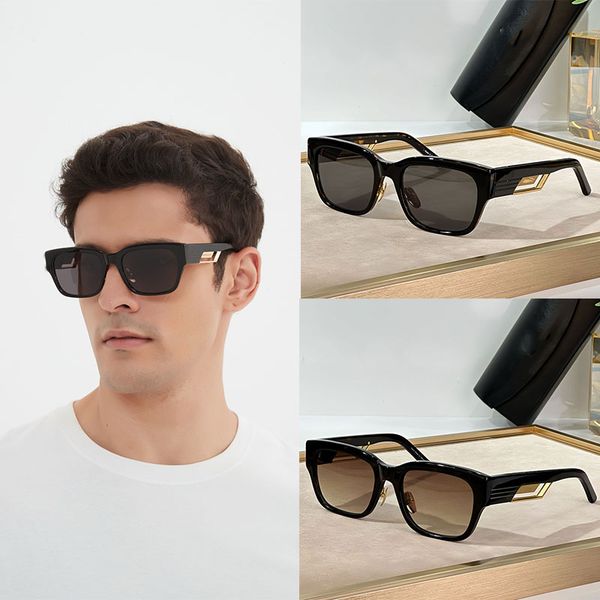 The new luxury Designer Sunglasses II acetate metal frame 100% UV protection Mens casual sunglasses mirror leg trapezoid hollow personality design
The new luxury Designer Sunglasses II acetate metal frame 100% UV protection Mens casual sunglasses mirror leg trapezoid hollow personality design