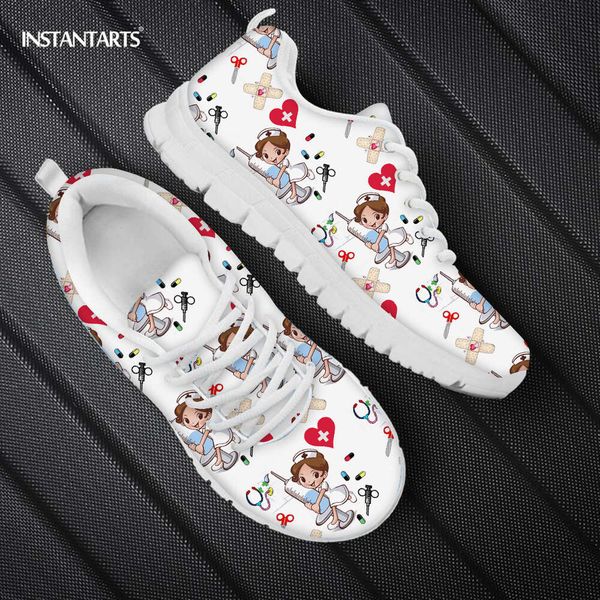 Cute Hospital Nurse Design Casual Shoes For Women Lace Up Woman Flats Women's Comfortable Nursing Shoes Luxury Designer Sneaker, Zba197aq
Cute Hospital Nurse Design Casual Shoes For Women Lace Up Woman Flats Women's Comfortable Nursing Shoes Luxury Designer Sneaker, Zba197aq