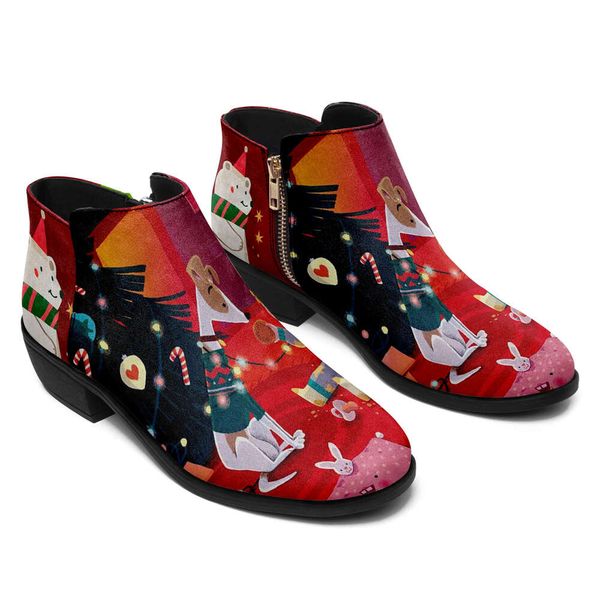 Dropshipping Print On Demand Women Custom Print POD Modern Boots Christmas Xmas design Ankle Boots Free Shipping, Ab001
Dropshipping Print On Demand Women Custom Print POD Modern Boots Christmas Xmas design Ankle Boots Free Shipping, Ab001