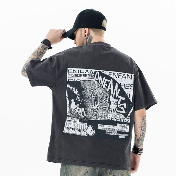 luxury womens t shirt woman sweatshirt mens luxury shirt Printing Short Street Street Hip hop washed vintage rock band short sleeved t shirt loose fitting, Gray
luxury womens t shirt woman sweatshirt mens luxury shirt Printing Short Street Street Hip hop washed vintage rock band short sleeved t shirt loose fitting, Gray