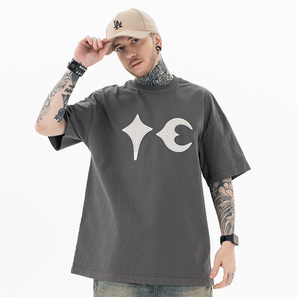 luxury womens t shirt woman sweatshirt tshirts for man Printing Mens Short Street Retro Collar patch embroidered retro heavyweight round neck short sleeved t shirt, Gray
luxury womens t shirt woman sweatshirt tshirts for man Printing Mens Short Street Retro Collar patch embroidered retro heavyweight round neck short sleeved t shirt, Gray