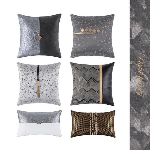 End High Light Luxury Home Furnishing Cushion Cover Decorative Sofa Bedside Seat Pillow Case Waist 30x50 45cm Home Decor Marble 243F
End High Light Luxury Home Furnishing Cushion Cover Decorative Sofa Bedside Seat Pillow Case Waist 30x50 45cm Home Decor Marble 243F