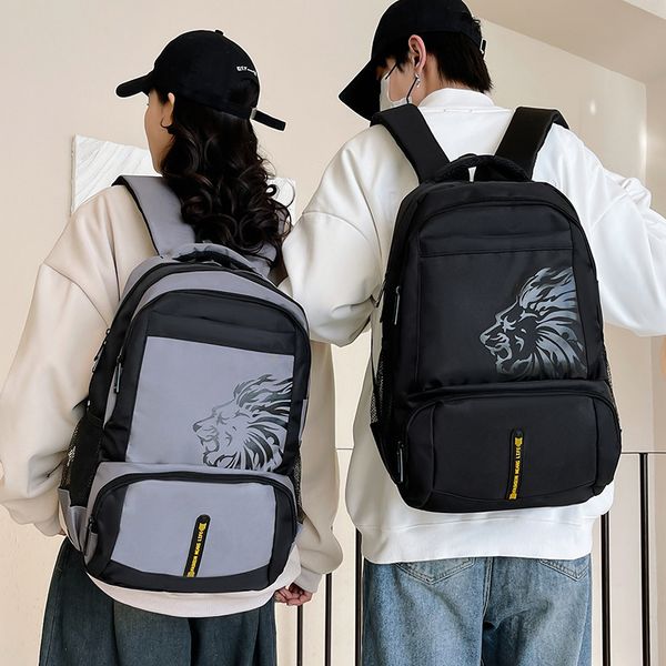 Factory outlet mens shoulder bag soft and lightweight nylon fashion backpack outdoor sports travel leisure backpack simple Joker color matching computer bag 255#, Black
Factory outlet mens shoulder bag soft and lightweight nylon fashion backpack outdoor sports travel leisure backpack simple Joker color matching computer bag 255#, Black