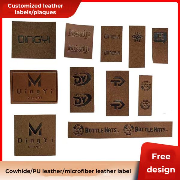 Ultra fiber leather label PU leather printing embossed luggage trademark hot stamping mark
Ultra fiber leather label PU leather printing embossed luggage trademark hot stamping mark