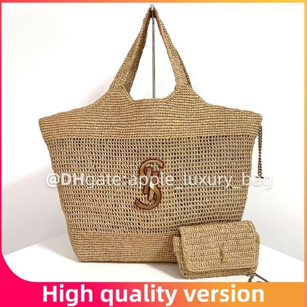 Icare Raffias Bag Tote Bag Designer Shoulder Bag Women Luxury Bag High Quality Weave Bag Maxi Shopping Bag Large Straw Bag Designer Beach Bag Hobo Handbag YS 7721911, 972361#24
Icare Raffias Bag Tote Bag Designer Shoulder Bag Women Luxury Bag High Quality Weave Bag Maxi Shopping Bag Large Straw Bag Designer Beach Bag Hobo Handbag YS 7721911, 972361#24
