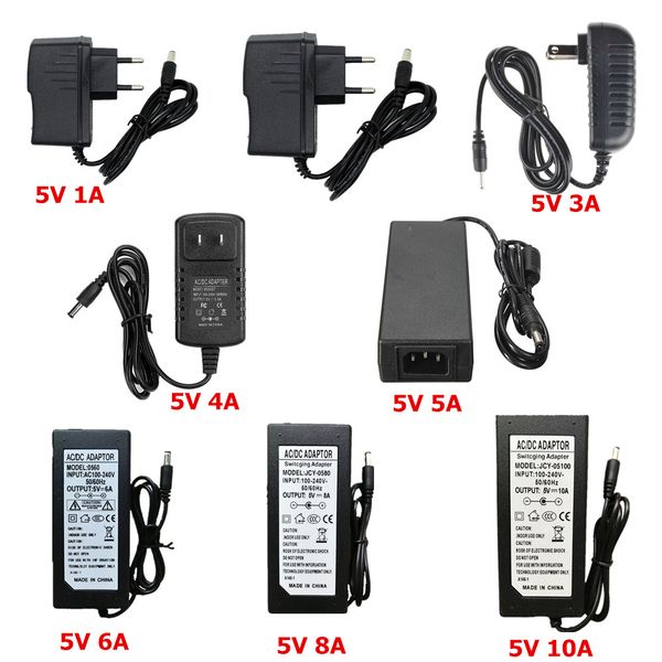 5V 24V 12V Lighting Transformer AC 110V 220V to 12V Power Supply 1A 2A 3A 5A 6A 8A 10A LED Driver 10W 60W 100W 120W Transformer