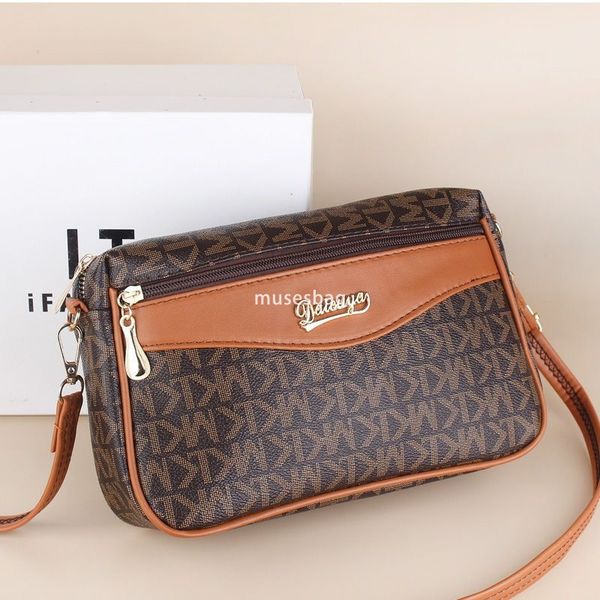High quality women designer high-end fashionable small square bag printed and versatile niche practical single shoulder diagonal cross underarm bag for women, Brown
High quality women designer high-end fashionable small square bag printed and versatile niche practical single shoulder diagonal cross underarm bag for women, Brown