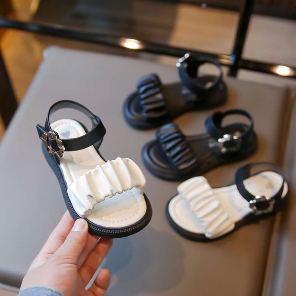 Girls' Sandals 2024 Summer New Fashion Korean Edition Soft Sole Little Girl Princess Children's Beach Shoes Big Kids F614-33, Blue
Girls' Sandals 2024 Summer New Fashion Korean Edition Soft Sole Little Girl Princess Children's Beach Shoes Big Kids F614-33, Blue